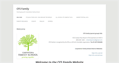 Desktop Screenshot of cfsfamily.com
